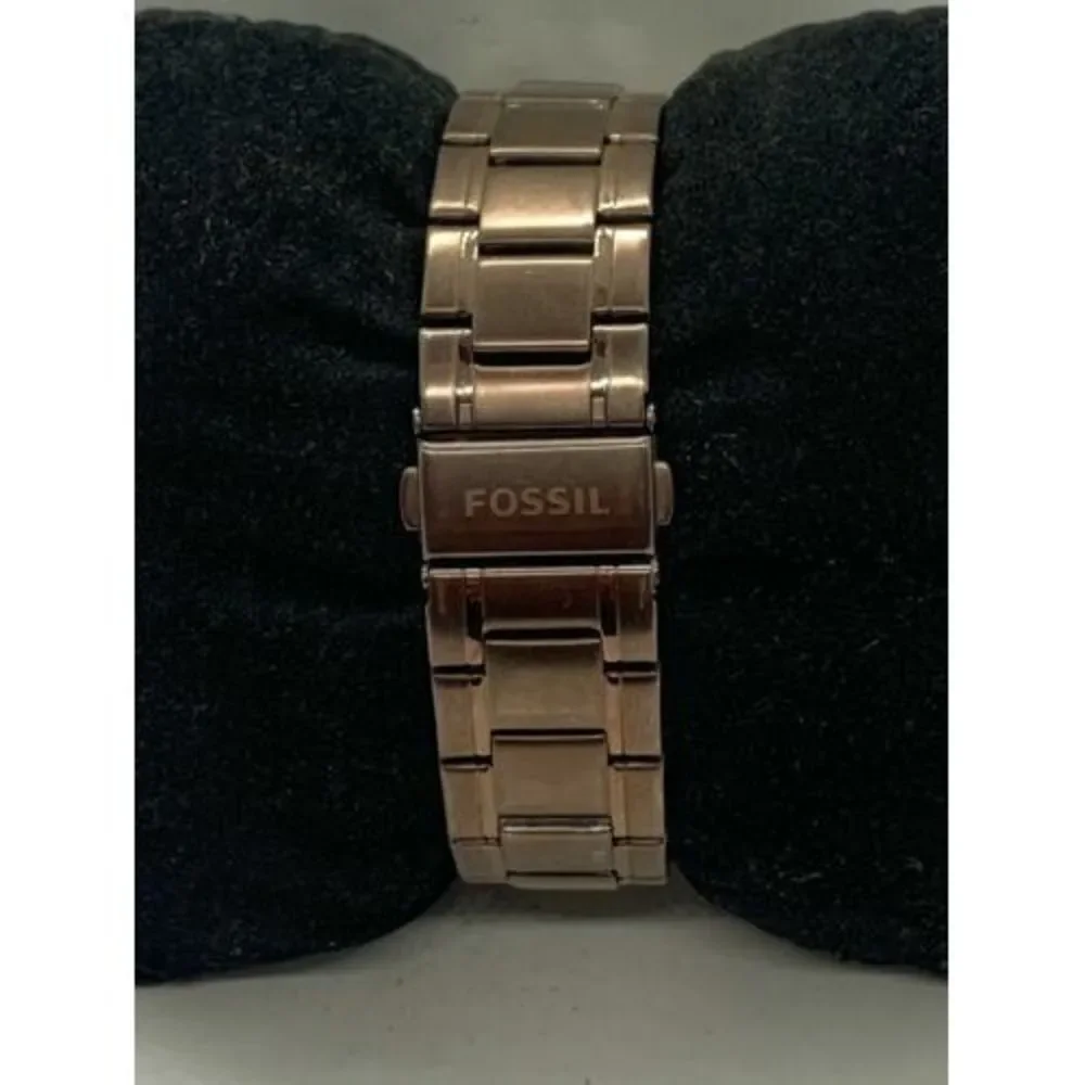 Fossil BQ2091 Men's Watch Analog Stainless Steel Band Brown Round Quartz D621